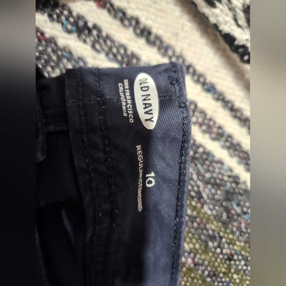 Old Navy Navy Blue Bootcut Pants - Picture 2 of 5